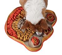 Dog Mat Smelling Mat, 48cm x 48cm Interactive Puzzle Toy - Dog Foraging Mat Exploration Mat, Indoor Home Living Room Puppy Pet Small Medium Large Breed Play