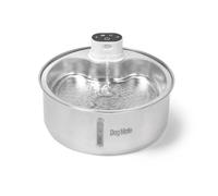 Dog Mate 8 Liter Stainless Steel Dog Water Fountain - Automatic Pet Water Dispenser for Large Dogs, Filtered Drinking Fountain, Hygienic Metal Bowl, USB Powered