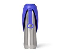 Dog Mate Stainless Steel Travel Flask for Dogs, 800 ml - Portable Pet Water Bottle with Attached Scooped Drinking Bowl