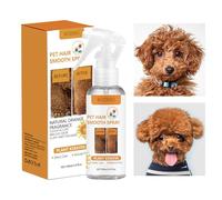 Dog Matted Hair Softening-Spray | 100ml Anti-Static Grooming Spray Pet Hair Softening Formula Deshedding Knot Remover Deodorising Mist | Coat Smoothing Agent for Cats and Dogs Care Solution