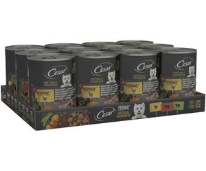 Dog Meal & Natural Wet Food Cesar Natural Goodness Mixed Loaf 12 x 400g