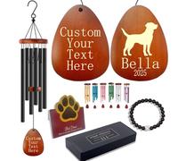 Dog Memorial Gifts for Loss of Dog, Pet Memorial Wind Chime, Pets Loss Passing Away Remembrance Bereavement Gift, Sympathy Gifts of Pet, Pet Loss Passing Away Remembrance Bereavement Gift