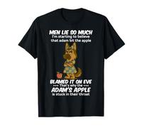Dog Men Lie So Much I'm Starting to Believe That Adam Bit T-Shirt