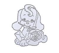 Dog Metal Cutting Dies Stamps for Scrapbooking