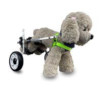 Dog Mobility Aid Wheelchair, Supportive Rehabilitation Cart for Hind Leg Weakness, Assisted Walking Solution for Small to Medium Dogs