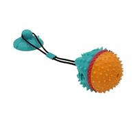 Dog Molar Bite Toy - Puppy Teething Toys | Chew Toys for Dogs | Aggressive Chewers Suction Cup Toy Bored Animals Interactive Ball, Tug-Of-War Companion for Small Medium Breeds Soothing