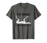 Dog Mom Funny Dog Shirt The Roach Position Okay Greyhound T-Shirt