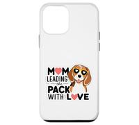 Dog Mom Leading the Pack with Love Beagle Pup Case for iPhone 12 mini