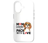 Dog Mom Leading the Pack with Love Beagle Pup Case for iPhone 17