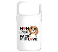 Dog Mom Leading the Pack with Love Beagle Pup Case for iPhone 17 Pro Max