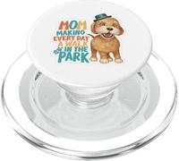 Dog Mom Making Every Day A Walk In The Park PopSockets PopGrip for MagSafe