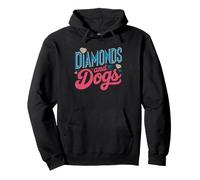 Dog Mom Who Does Diamond Painting Between Belly Rubs Pullover Hoodie