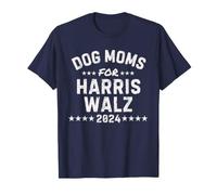 Dog Moms for Harris Walz 2024 Election T-Shirt
