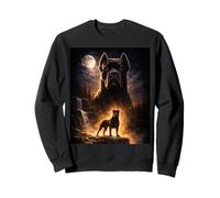 Dog Moonlight Cane Corso Sweatshirt