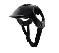 Dog Motorcycle Helmet | Lightweight Adjustable EVA Sponge Pet Headgear Open Ear Design Comfortable Fit | Outdoor Cycling Photoshoots Costume Accessory Small Medium Animal Travel Gear