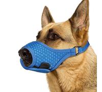 Dog Mouthpiece, Soft Dog Muzzle For Small Medium Large Dogs, Breathable Mouth, Ring And Adjustable Strap To Prevent Biting, Chewing And Barking, Vet Visit, Training,