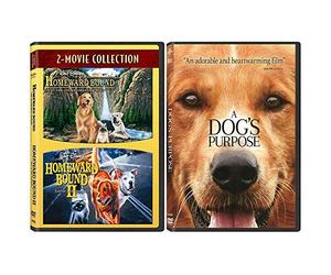 Dog Movie Triple Feature Collection: Homeward Bound 1-2 + A Dog's Purpose