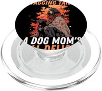 Dog Mum Autumn Joy Leaves Love Wiggle Tails Autumn PopSockets PopGrip for MagSafe