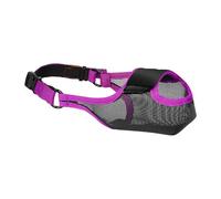 Dog Muzzle - 7.87 inches No Bark Dogs Muzzle | Purple Pet Mouth Guard Cage - Breathable Front-Opening Design for Comfortable Walking Vet Visits Socializing Small Medium Large Dogs