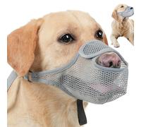 Dog Muzzle - Adjustable Safety Breathable Washable Dog Training Anti Barking Mouth Cover Soft Mesh for Adults, Pet Lovers, Family and Pets