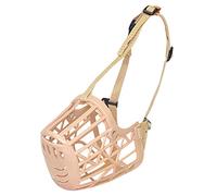 Dog Muzzle Adjustable Soft Basket for Biting Chewing Barking, Breathable Mesh Cover Allows Drinking and Panting, Suitable for Small to Large Dogs (XL)