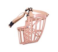 Dog muzzle， Anti Bites Dog Muzzle,Soft, Barking,Breathable,Adjustable,Humane Design,Allows Panting(No. 3)