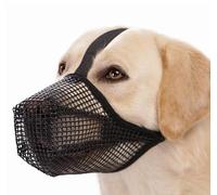 Dog Muzzle, Basket Dog Muzzle Color And Size Options(Black/1 pc,L/26-31cm/25-37.5kg)