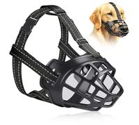 Dog Muzzle, Breathe Freely and Adjustable Strap, Prevent Biting, Barking and Chewing, Training Small, Medium and Large Dogs Can Pant and Drink