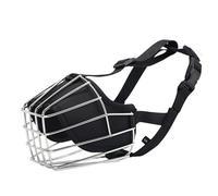 dog muzzle， Dog Muzzle,Basket For Small Large,Allows Panting,Drinking And Training,With The Headstrap Design(S)