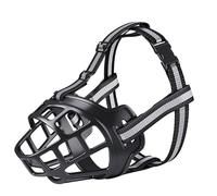 Dog Muzzle, Dog Muzzle Basket Silicone For Dogs Black Multiple Sizes(#0)