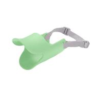 Dog Muzzle Duck Mouth Soft Adjustable Muzzle For Small Medium Dogs | Soft Flexible Beak Style Muzzle Helps Limit Biting And Unwanted Chewing With Adjustable Straps For Short Supervised