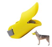 Dog Muzzle for Barking Adjustable Straps, Breathable Design | Silicone for Medium Large Dogs A Variety Of Breeds Sizes Training Walking Grooming Outdoor Indoor Vet Visits Nail Trimming