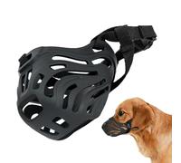 Dog Muzzle for Barking - Breathable Mouth Guard | Silicone Basket Dog Muzzle,for Behavior Modification Park Daily Walk Public Places