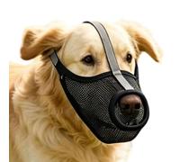 Dog Muzzle for Barking Mesh Reflective Soft Mouth Cover
