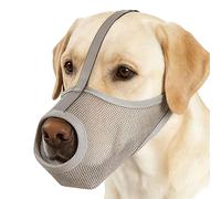 Dog Muzzle for Barking Reflective Breathable Soft Mouth Cover