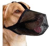 Dog Muzzle - Mesh Covered with Adjustable Straps - Breathable Muzzle with Poisoned Bait for Small, Medium and Large Dogs, Prevent Biting, Chewing and