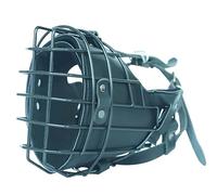 Dog Muzzle, Metal Basket Muzzle For Rottweiler German Shepherd Doberman In Black Small And Large(Small/25-37.5kg horse dog german shepherd)