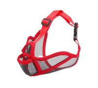 Dog Muzzle Mouth Guard Staffordshire Adjustable Strap Muzzle Comfortable Strap Comfortable Net Breathable Dog