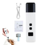 Dog Nail Bow, Electric Dog Nail Filer, Rechargeable Dog Nail Grinder File for Paw Care, PET Care Toe Nail File Trimmer with 3 Modes for Families, Animal Lovers