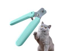 Dog Nail Clippers - Canine Nail Clippers with Light Guide and Sturdy Design, Ergonomic Silent Electronic File, 2 in 1 Tool for Pet Nail Care at Home or Travel