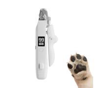 Dog Nail Clippers | Electric Digital Display with LED Lighting | Precision Pet Nail Clippers - For Dogs and Cats of All Sizes, Nail Care at Home and in