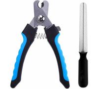 Dog Nail Clippers for Large, Medium & Small Breeds - Professional Pet Nail Trimmer with Safety Lock & Protective Guard - Suitable for Cats, Rabbits & Guinea Pigs