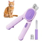 Dog Nail Clippers - Heavy Duty Nail Trimming Tool - Pet Nail Trimmer | Small and Medium Animals Including Dogs Cats at Home, Bathroom, Travel, Camping,