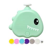 Dog Nail Clippers - Pet Nail Grinder | 3 Adjustable Modes 40dB Silent Dinosaur Cordless Electric Tool for Puppy Gentle Grooming Safe