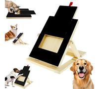 Dog Nail File Board with Treat Box - Built-in Sandpaper Scratch Pad for Stress-Free Trimming, Puppy/Small/Medium/Large Dogs - Multifunctional Grinding Tool Alternative to Clippers & Grinders(Retractab