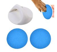 Dog Nail File - Round Wooden Grooming Tool, Gentle Care File | Calm Nail Trimming Accessory Includes Extra Sandpaper Durable Nails Maintenance Tool Small Medium Dogs Easy Safe Home