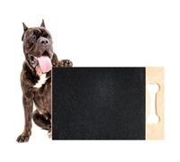 Dog Nail Filing Board, Indoor Dog Scratcher, Wooden Base, Wear-Resistant, No Debris Falling, Grinding Paw Care, Eco-Friendly, Safe for Cats, Suitable for Small and Medium Pets
