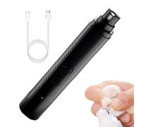 Dog Nail Grinder - Electric Pet Nail Grinder | Quite with LED Light | Cordless | Dog and Cat Nail Clippers | 2 Speed | Rechargeable Grooming Kit | Safe | Low Noise Nail Filing | for Small Animals