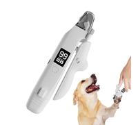 Dog Nail Grinder Quiet Electric LED Safe Rechargeable
