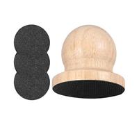 Dog Nail Grinder Quiet Wooden Quiet 3 Pieces Replaceable Sandpaper Claw